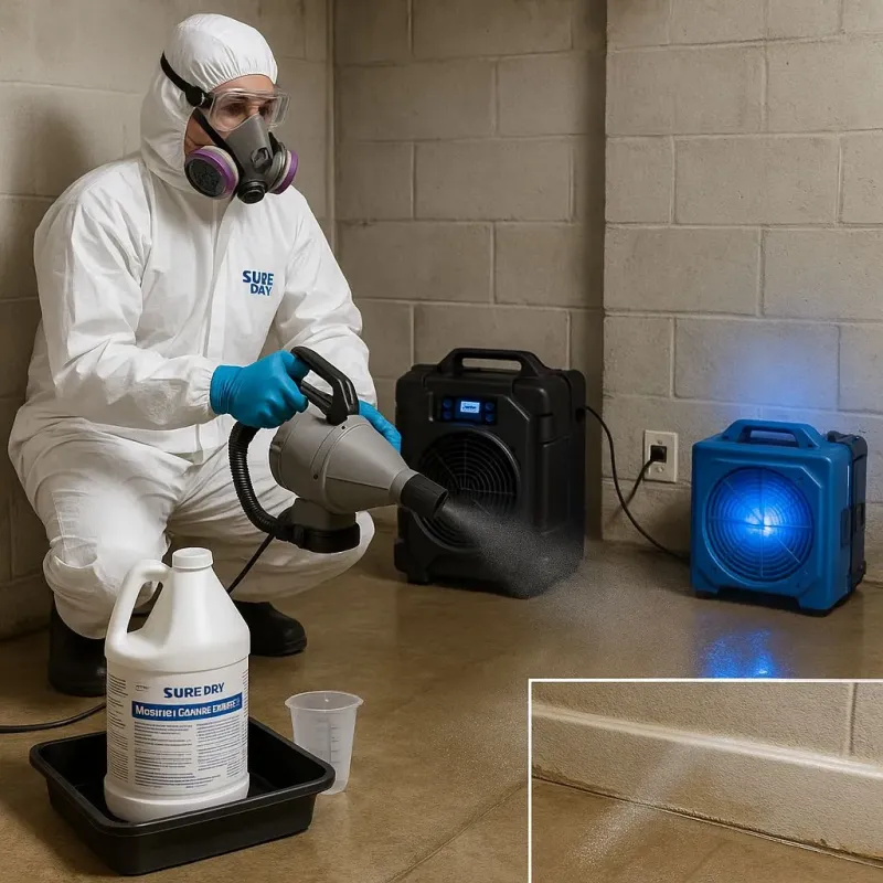 Sanitization and Odor Removal process in Allentown, PA