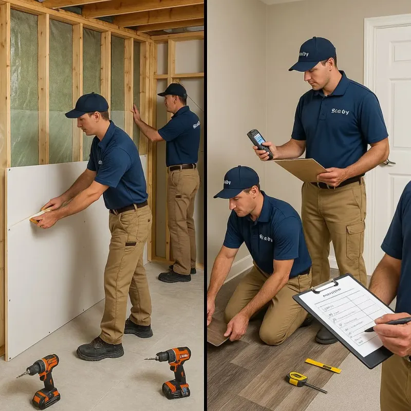 Repairs and Reconstruction process in Allentown, PA