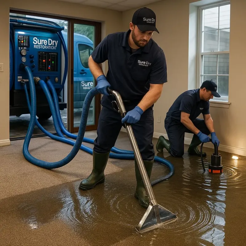 Water Extraction and Removal process in Allentown, PA